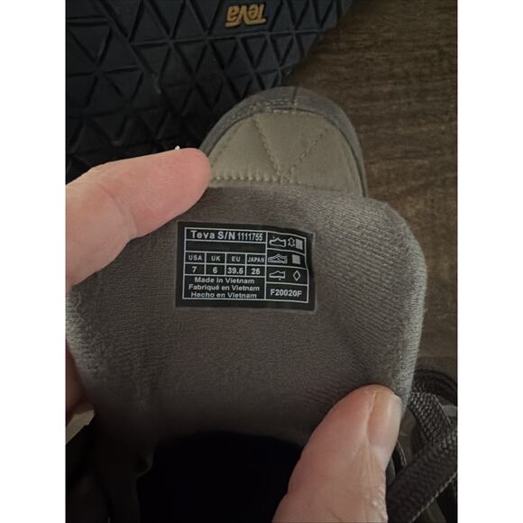 TEVA GREY/ OLIVE WATERPROOF EMBER COMMUTE SNEAKER BOOT, MEN US 7 main image 2